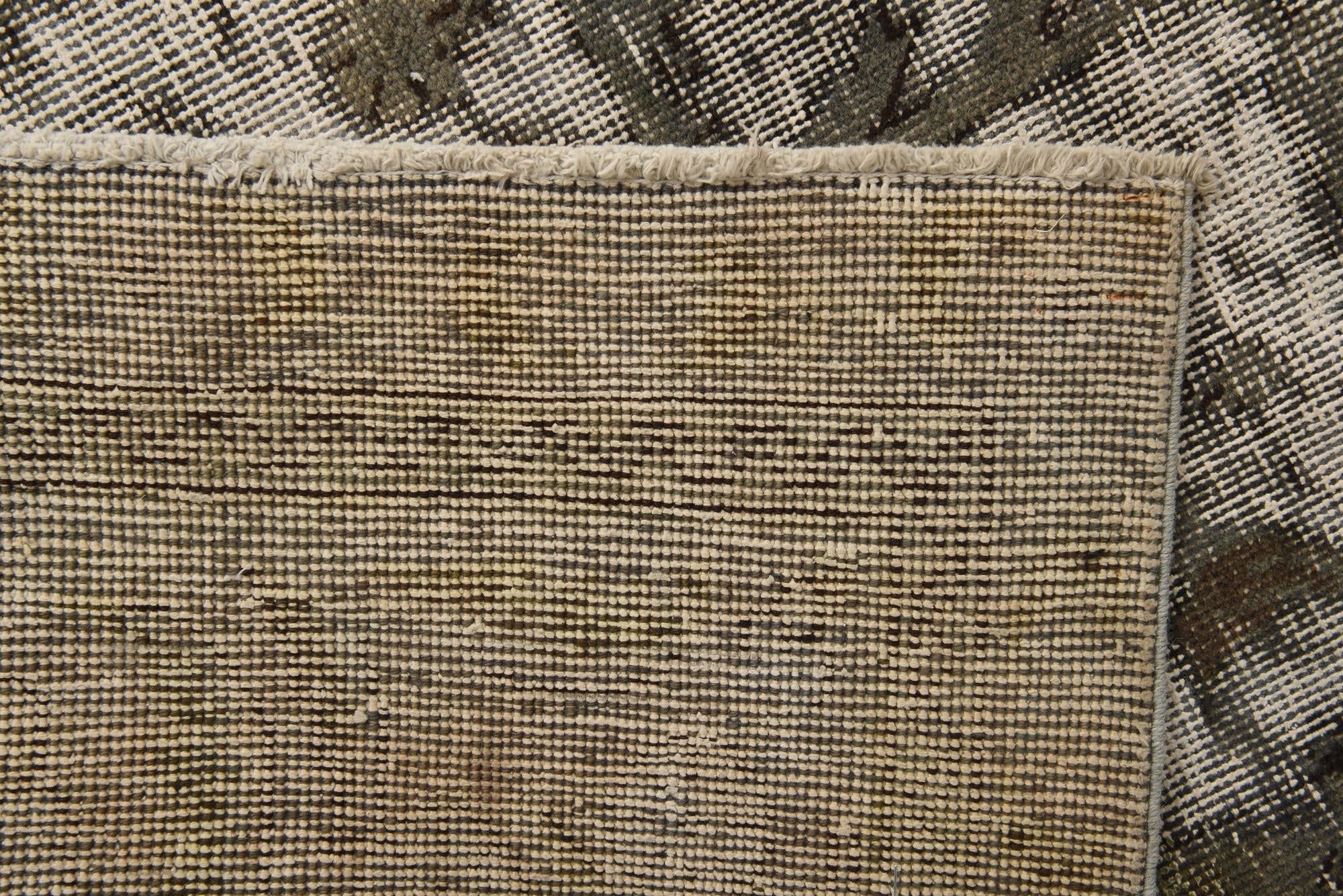 9' 8 x 12' 8 Hand Knotted Ultra Vintage Persian Wool Rug