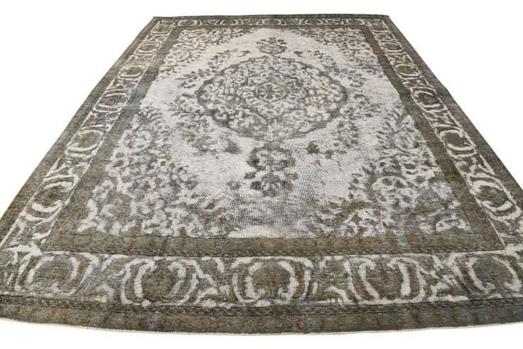 Detail image of 9' 8 x 12' 8 Hand Knotted Ultra Vintage Persian Wool Rug