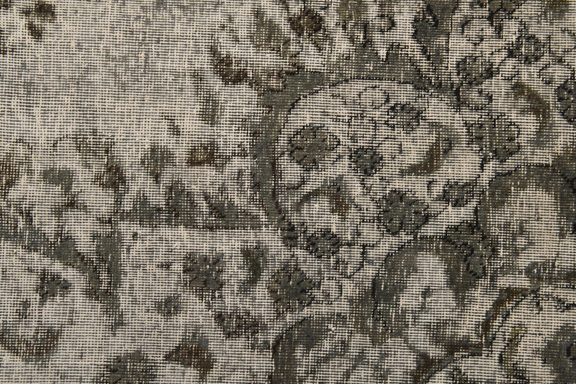 9' 8 x 12' 8 Hand Knotted Ultra Vintage Persian Wool Rug