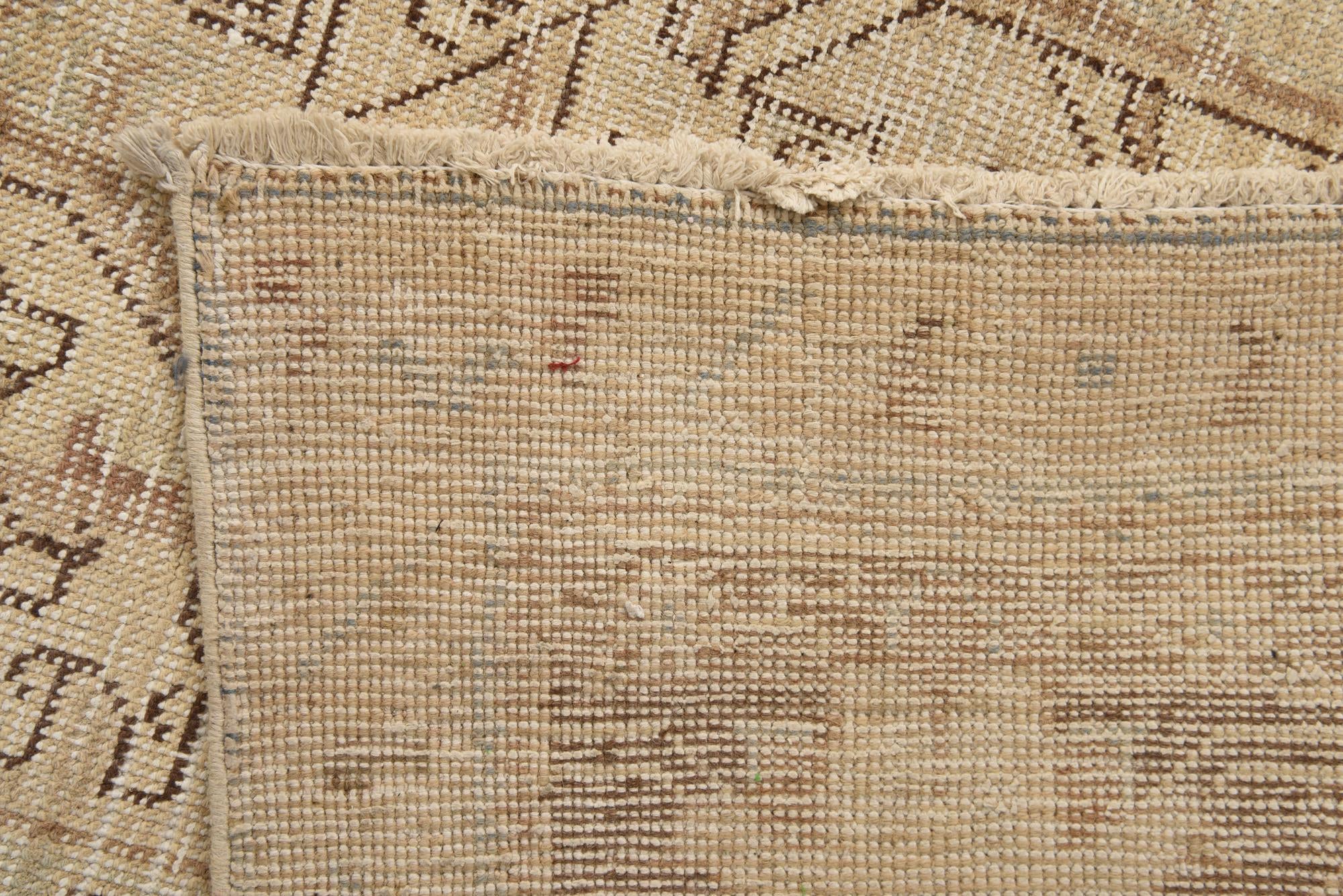 9' 3 x 12' 3 Hand Knotted Ultra Vintage Persian Wool Rug