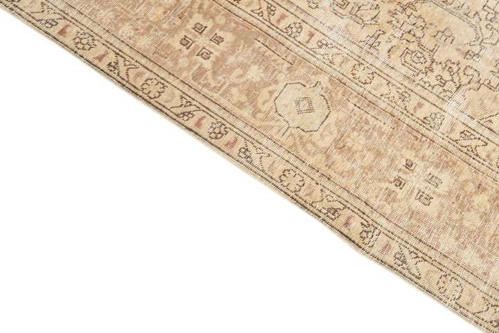 9' 3 x 12' 3 Hand Knotted Ultra Vintage Persian Wool Rug