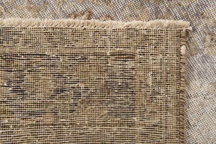 300cm x 365cm Hand Knotted Ultra Vintage Persian Wool Rug