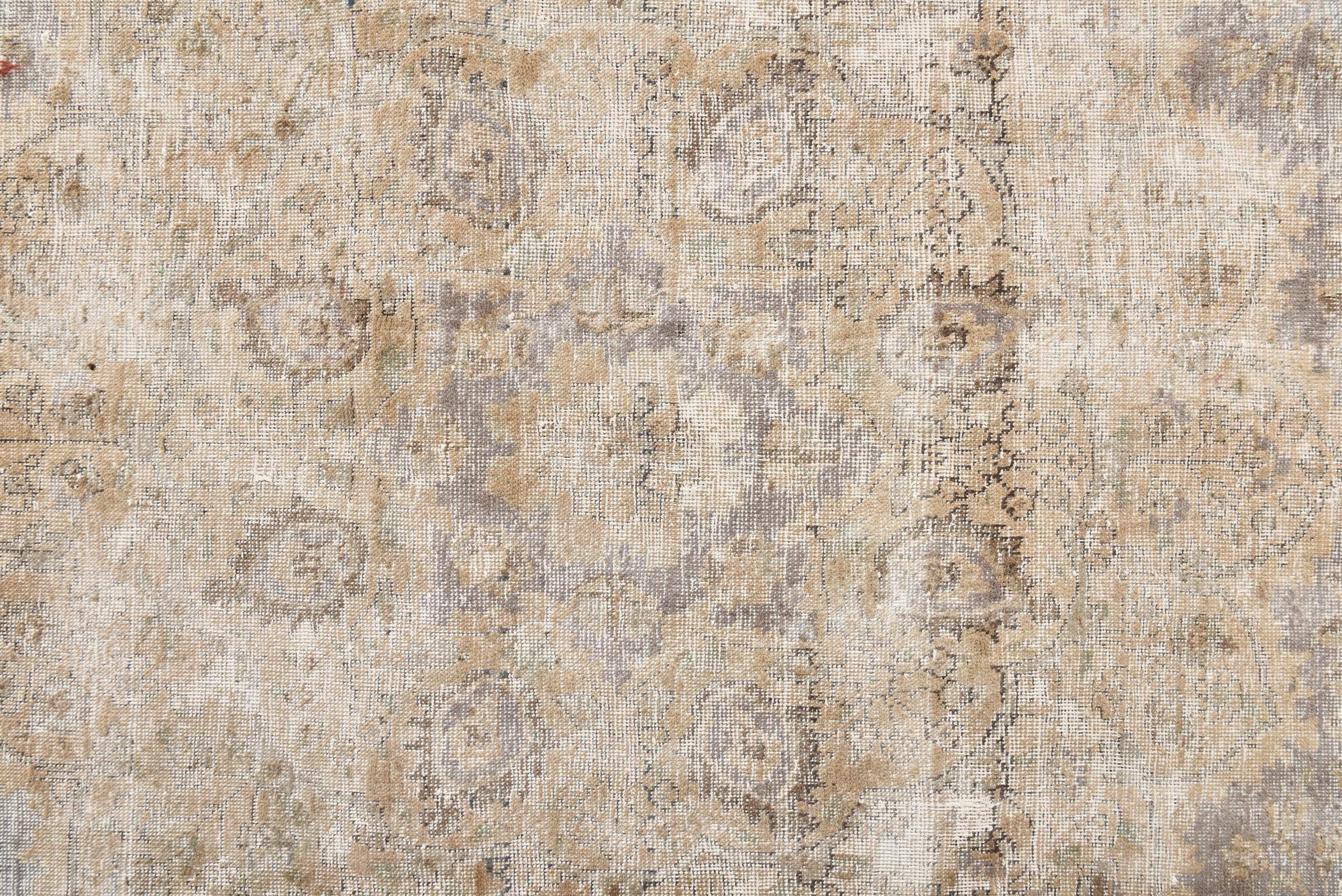 300cm x 365cm Hand Knotted Ultra Vintage Persian Wool Rug