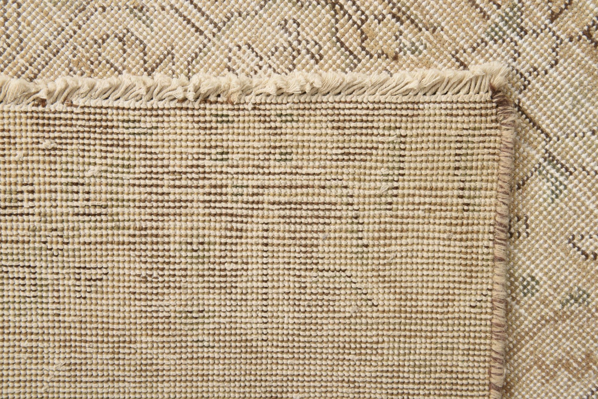 7' 3 x 10' 2 Hand Knotted Ultra Vintage Persian Wool Rug