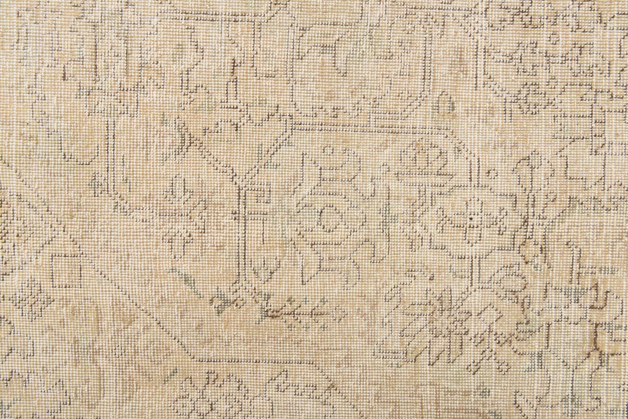 7' 3 x 10' 2 Hand Knotted Ultra Vintage Persian Wool Rug