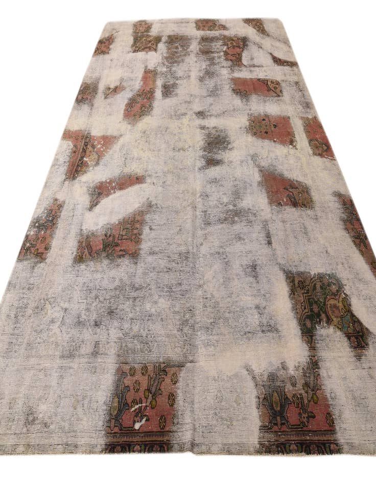 Detail image of 8' 11 x 12' 7  Hand Knotted Ultra Vintage Persian Wool Rug