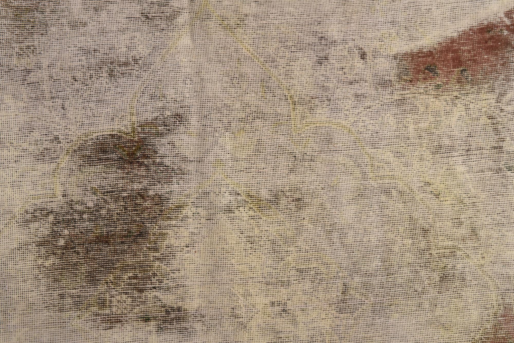 8' 11 x 12' 7 Hand Knotted Ultra Vintage Persian Wool Rug