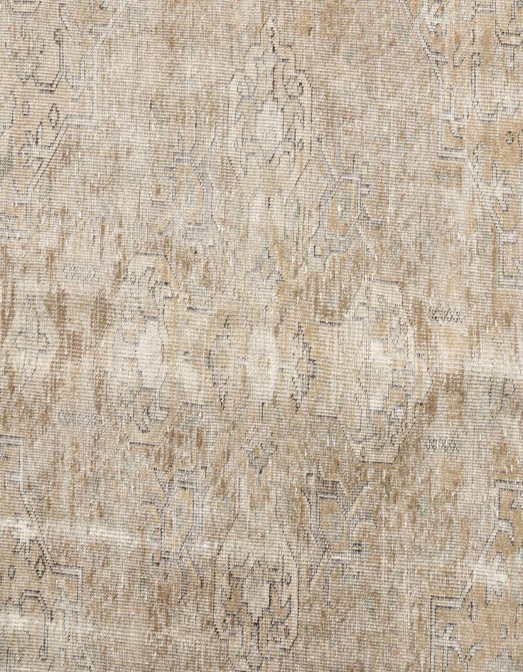 Detail image of 9' 1 x 12' 2  Hand Knotted Ultra Vintage Persian Wool Rug