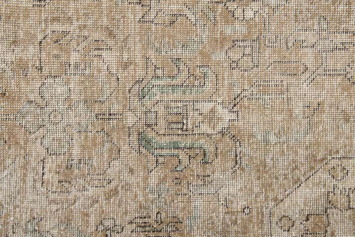 9' 1 x 12' 2 Hand Knotted Ultra Vintage Persian Wool Rug