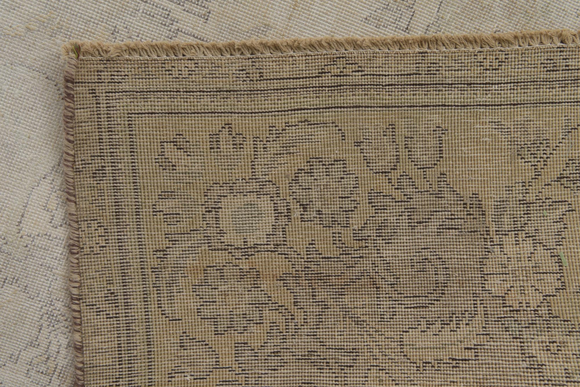 6' 1 x 9' 1 Hand Knotted Ultra Vintage Persian Wool Rug