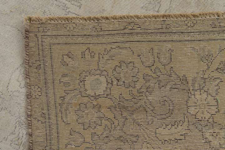 6' 1 x 9' 1 Hand Knotted Ultra Vintage Persian Wool Rug