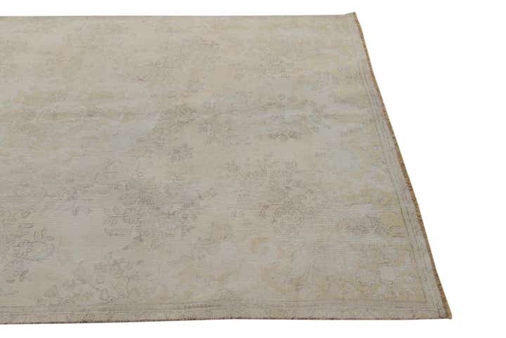 6' 1 x 9' 1 Hand Knotted Ultra Vintage Persian Wool Rug
