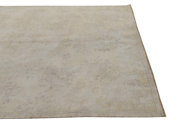 Detail image of 6' 1 x 9' 1 Hand Knotted Ultra Vintage Persian Wool Rug