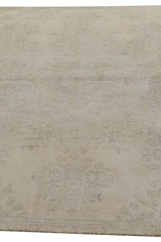 6' 1 x 9' 1 Hand Knotted Ultra Vintage Persian Wool Rug