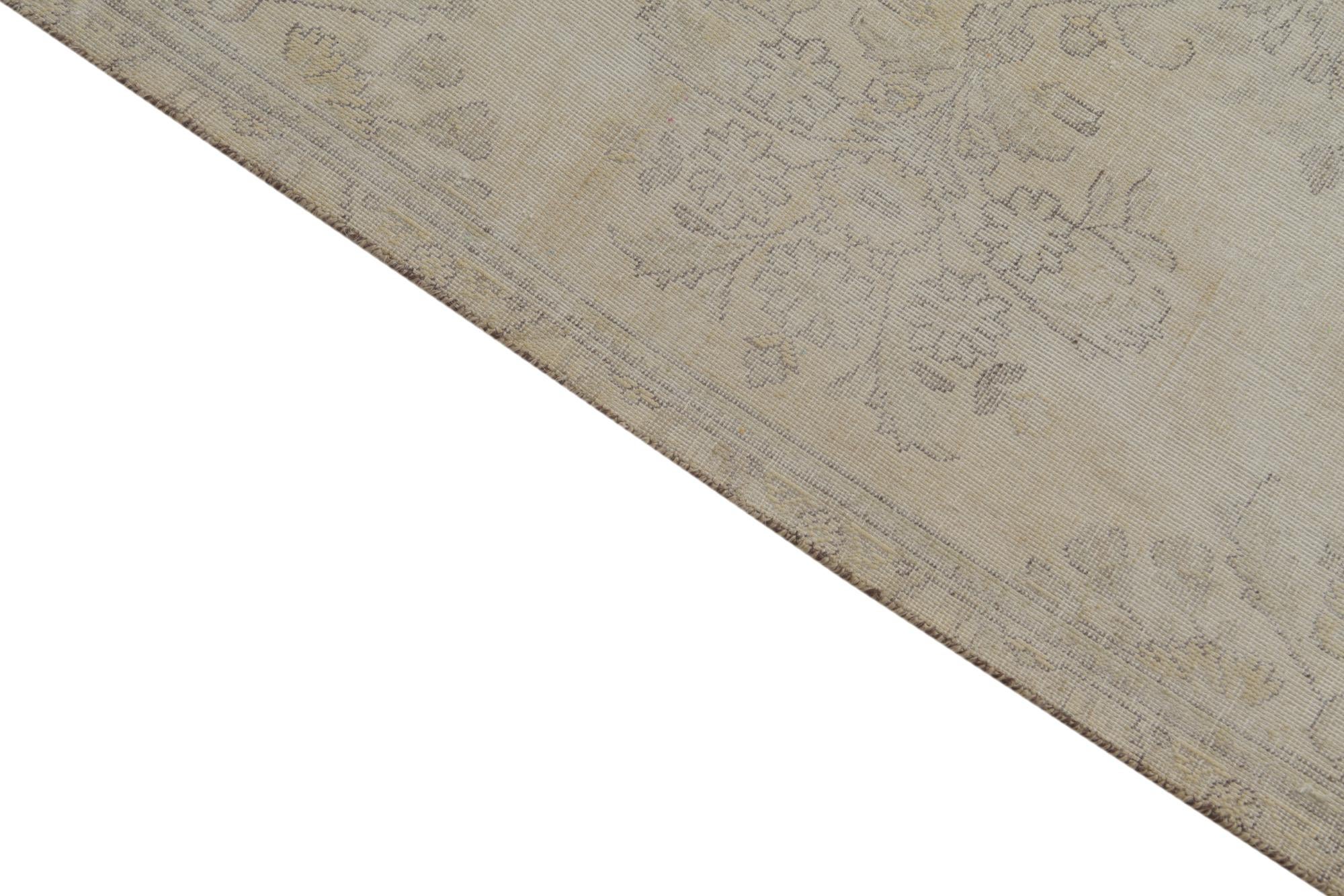 6' 1 x 9' 1 Hand Knotted Ultra Vintage Persian Wool Rug