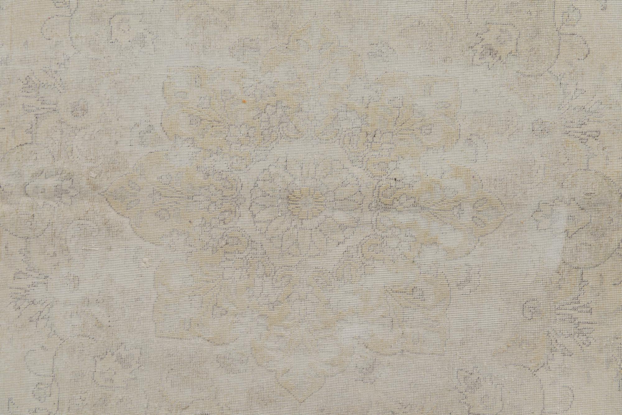 6' 1 x 9' 1 Hand Knotted Ultra Vintage Persian Wool Rug