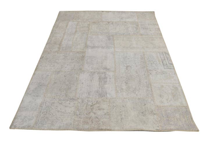 Detail image of 5' x 6' 8 Hand Knotted Ultra Vintage Persian Wool Rug