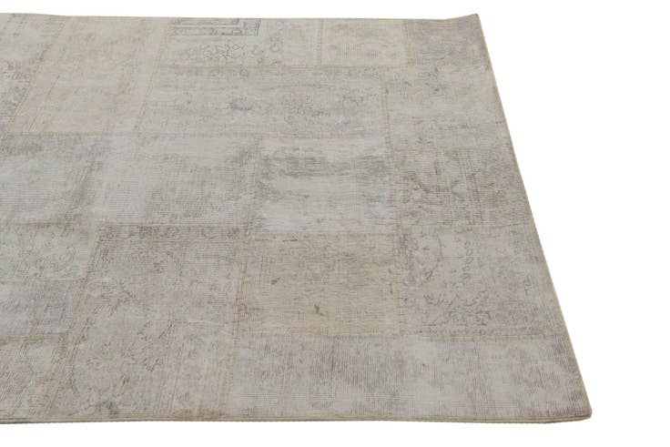 Detail image of 5' x 6' 8 Hand Knotted Ultra Vintage Persian Wool Rug