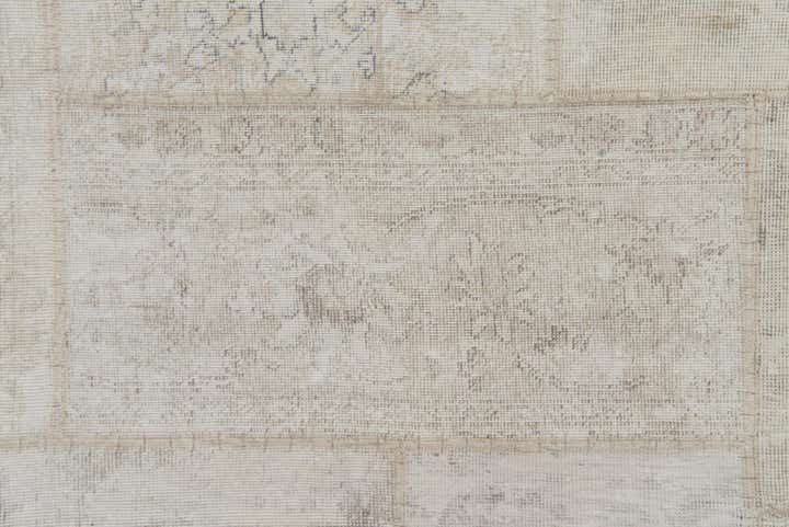 5' x 6' 8 Hand Knotted Ultra Vintage Persian Wool Rug