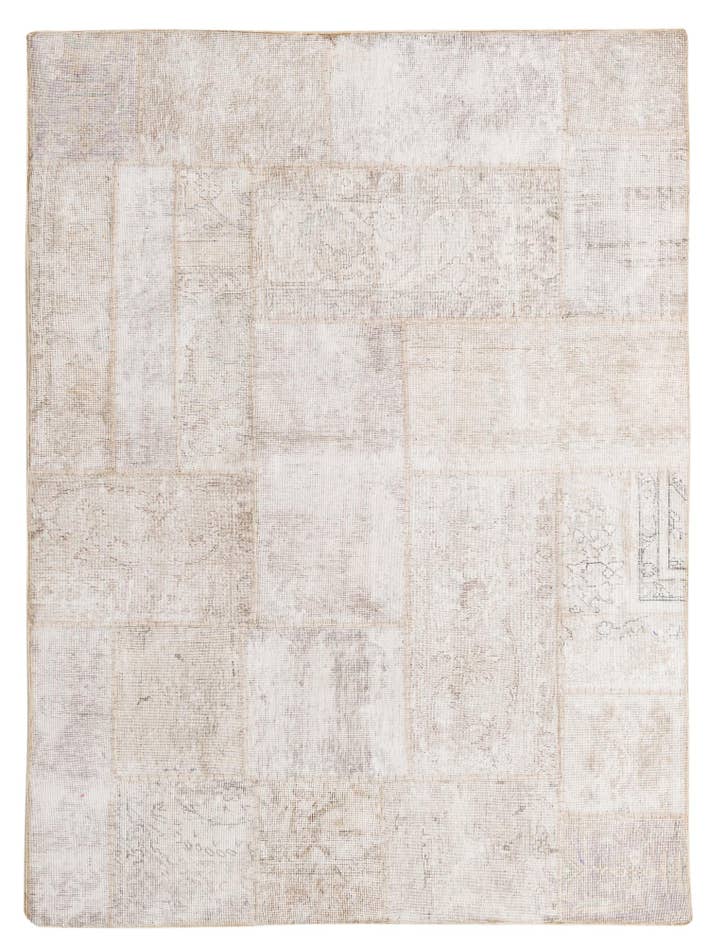 Detail image of 5' x 6' 8 Hand Knotted Ultra Vintage Persian Wool Rug