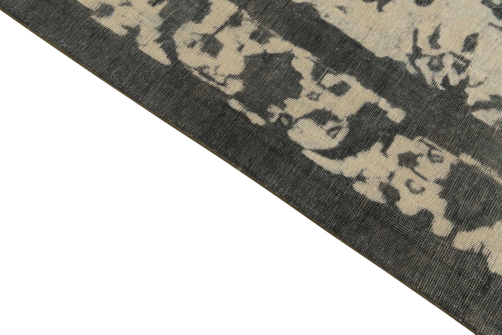 7' 9 x 11' Hand Knotted Ultra Vintage Persian Wool Rug
