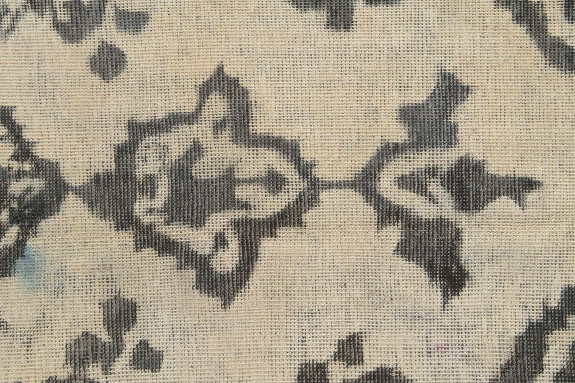 7' 9 x 11' Hand Knotted Ultra Vintage Persian Wool Rug