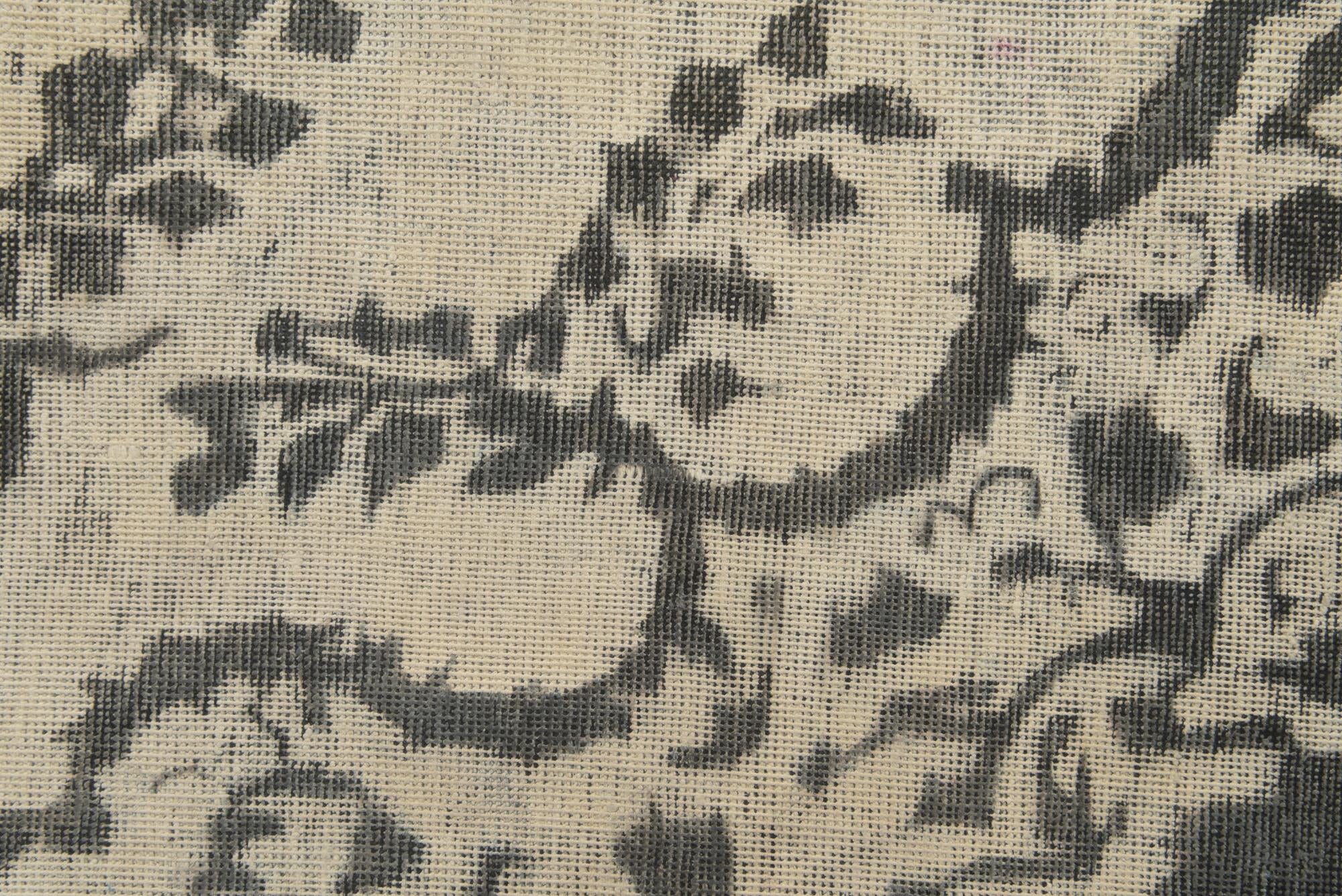 7' 9 x 11' Hand Knotted Ultra Vintage Persian Wool Rug