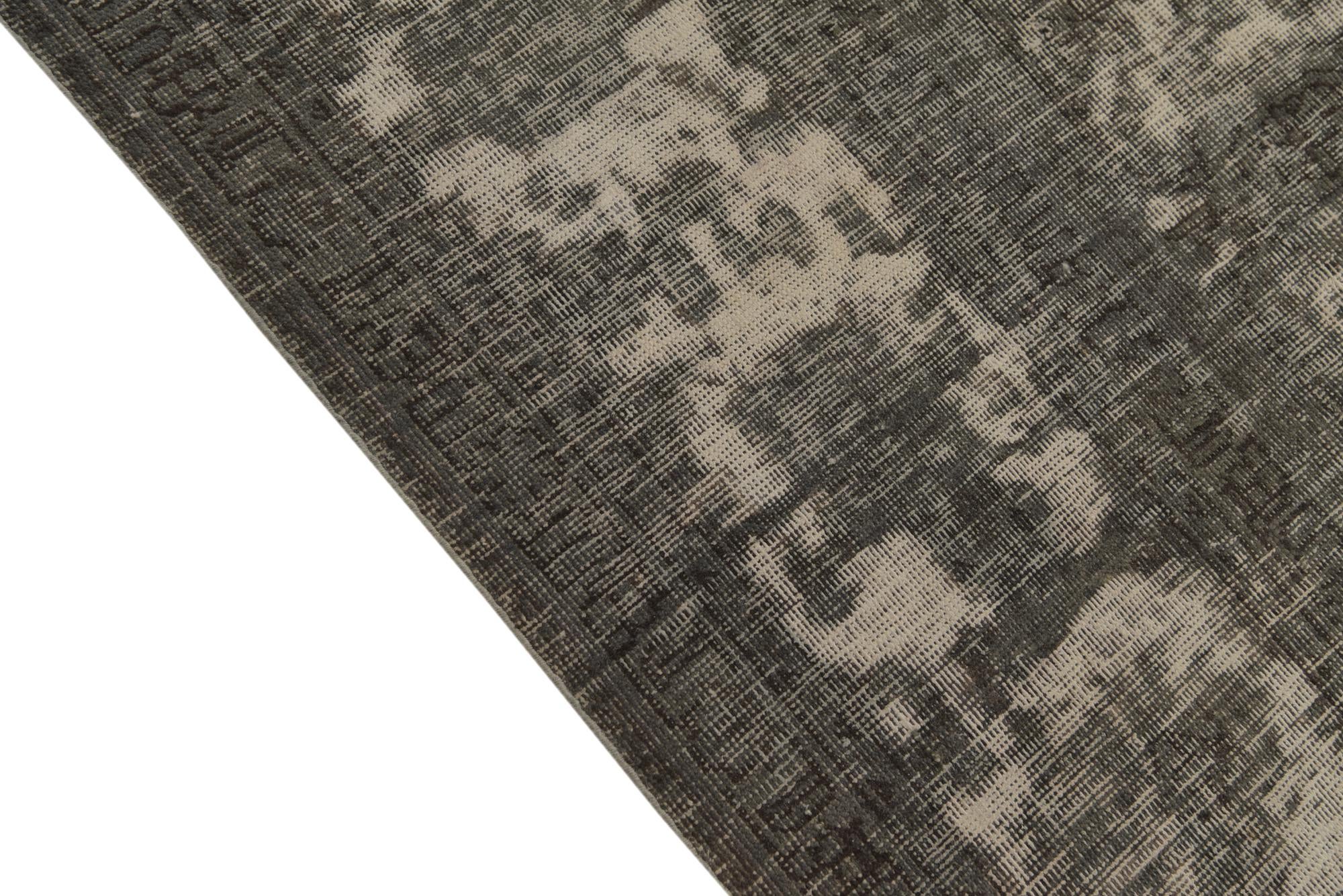 9' 9 x 12' 10 Hand Knotted Ultra Vintage Persian Wool Rug