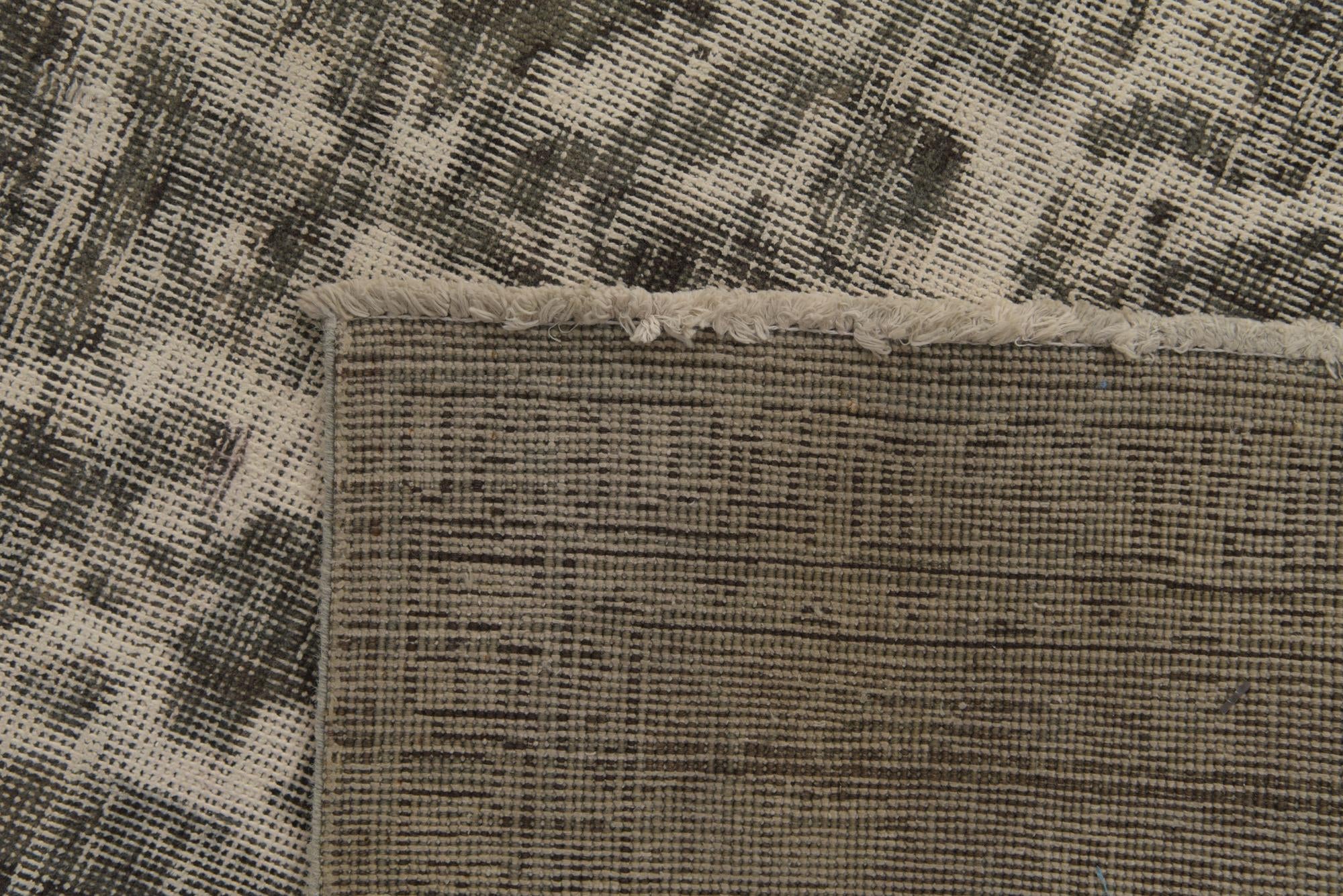 9' 9 x 12' 10 Hand Knotted Ultra Vintage Persian Wool Rug