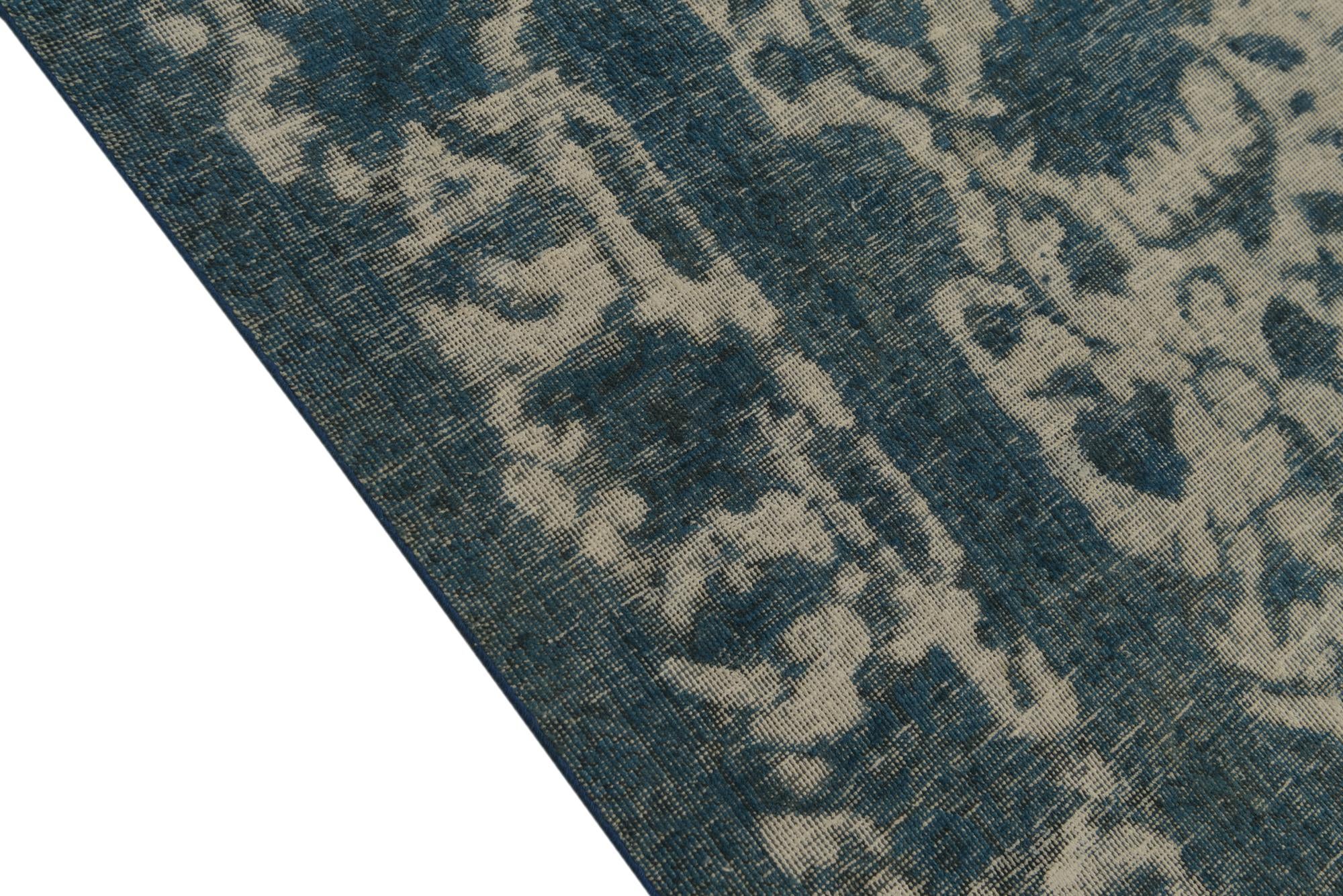 9' 4 x 12' 4 Hand Knotted Ultra Vintage Persian Wool Rug