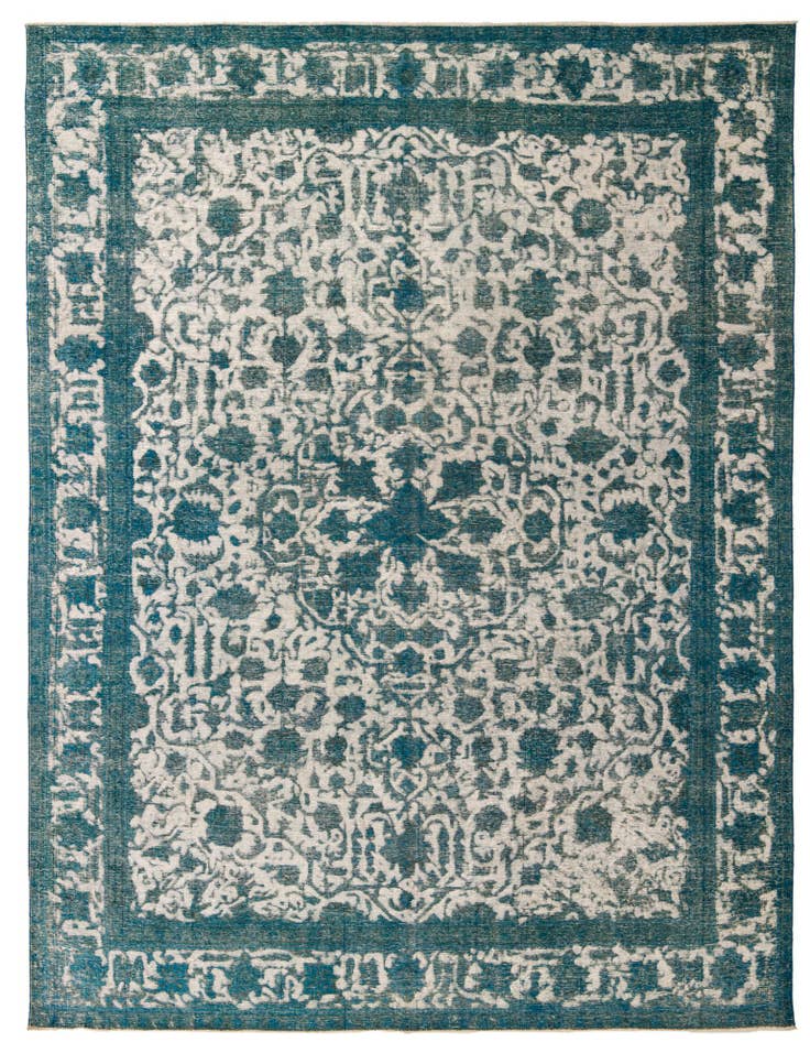 Detail image of 9' 4 x 12' 4 Hand Knotted Ultra Vintage Persian Wool Rug