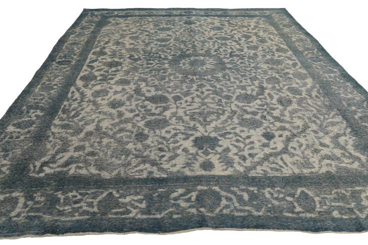 Detail image of 9' 8 x 12' 4 Hand Knotted Ultra Vintage Persian Wool Rug