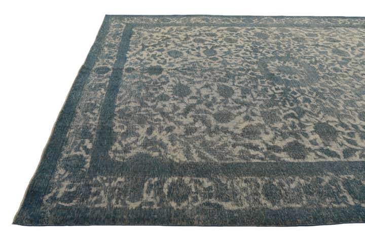 9' 8 x 12' 4 Hand Knotted Ultra Vintage Persian Wool Rug