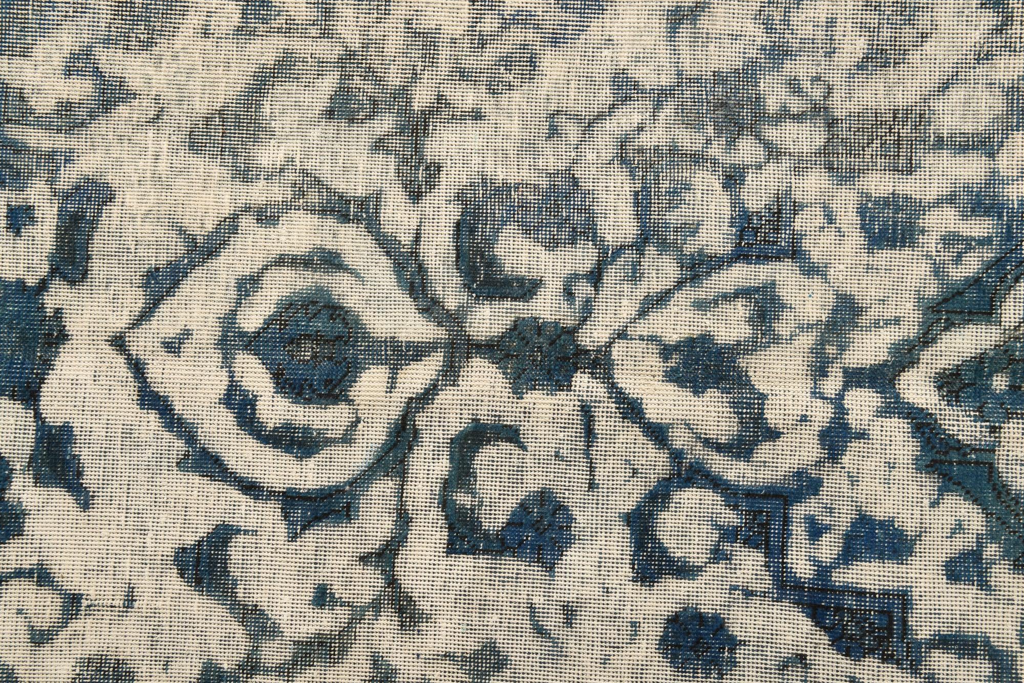 9' 7 x 12' 5 Hand Knotted Ultra Vintage Persian Wool Rug