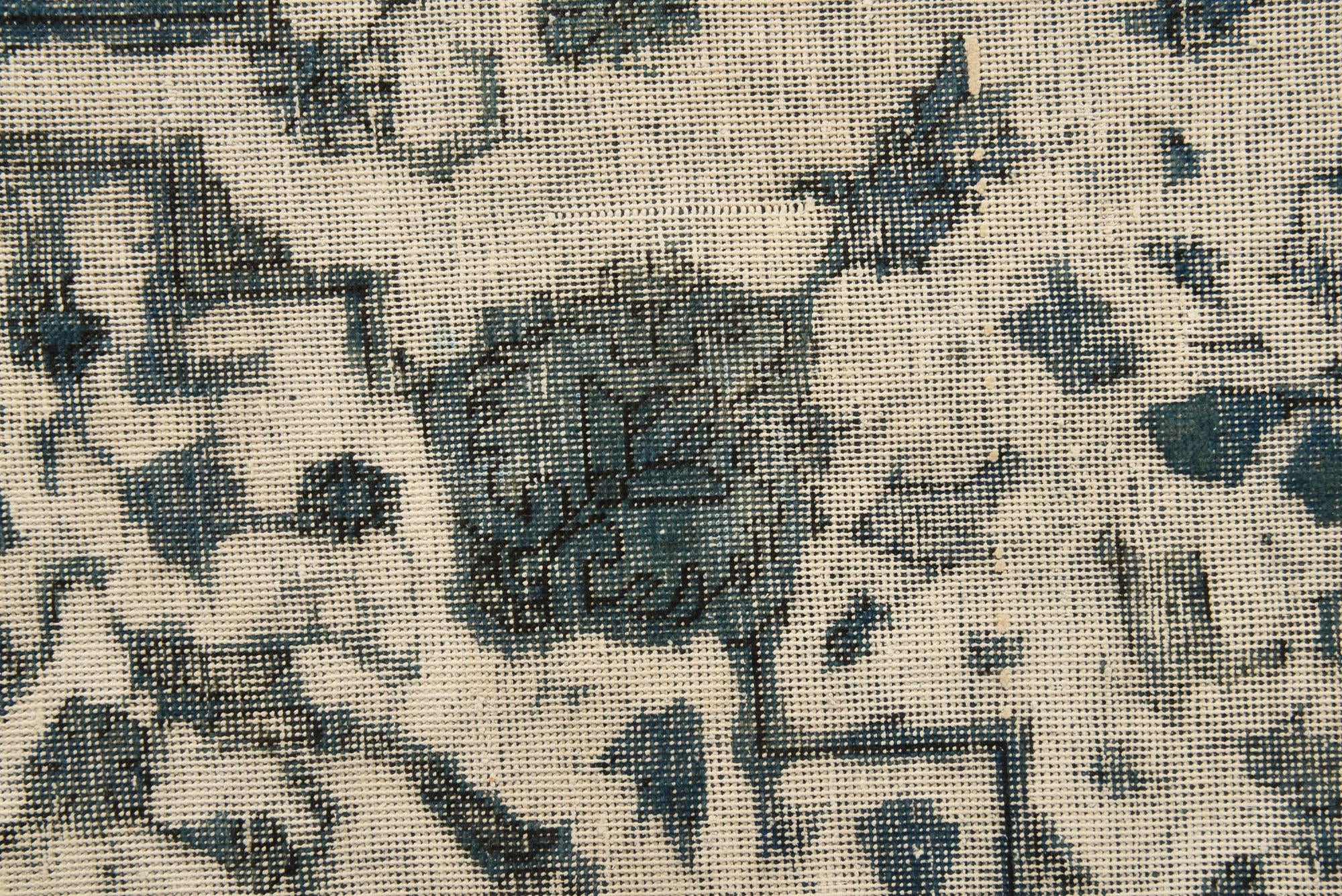 9' 7 x 12' 5 Hand Knotted Ultra Vintage Persian Wool Rug
