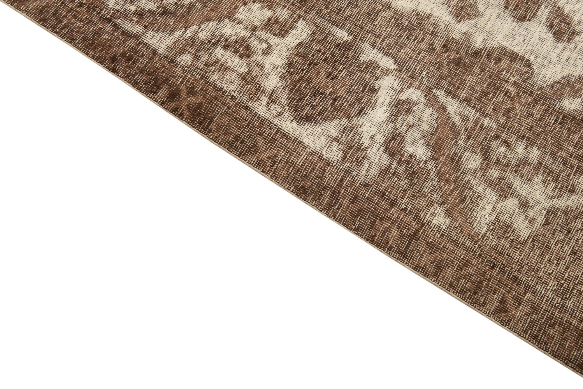 9' 8 x 12' 4 Hand Knotted Ultra Vintage Persian Wool Rug