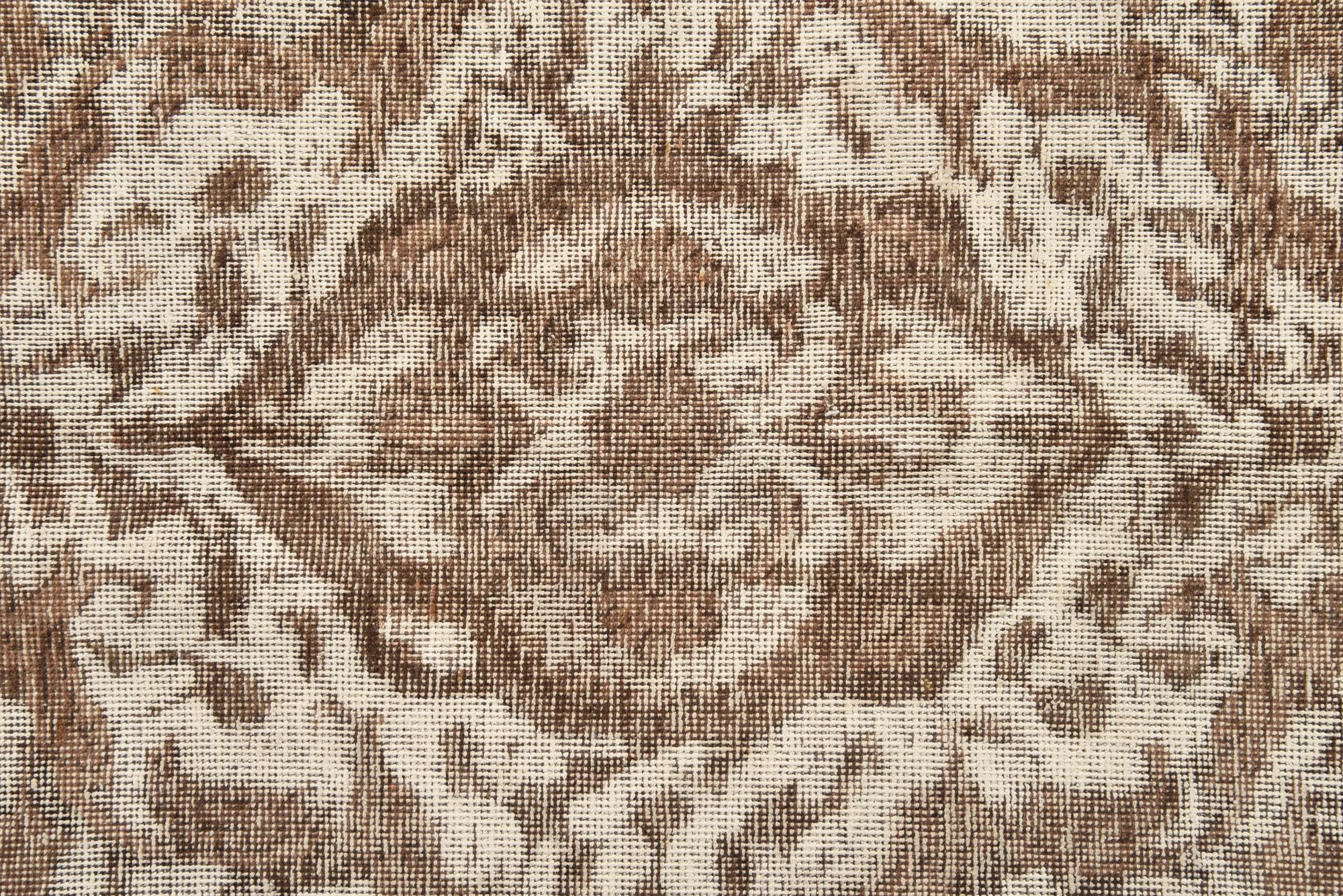 9' 8 x 12' 4 Hand Knotted Ultra Vintage Persian Wool Rug