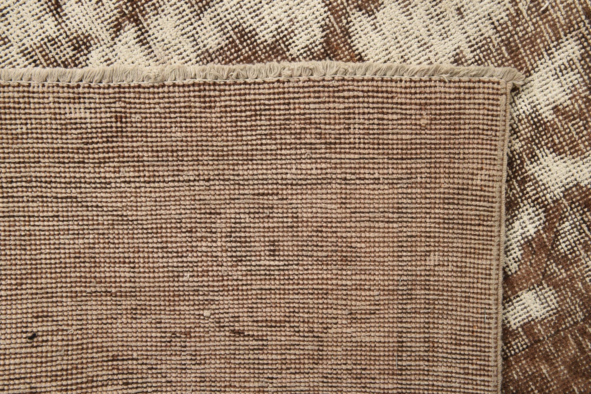 9' 8 x 12' 4 Hand Knotted Ultra Vintage Persian Wool Rug
