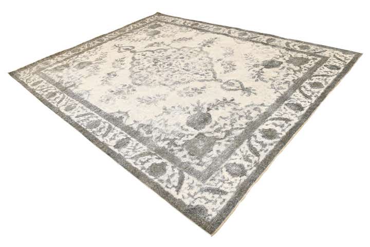 9' 6 x 12' 3 Hand Knotted Ultra Vintage Persian Wool Rug