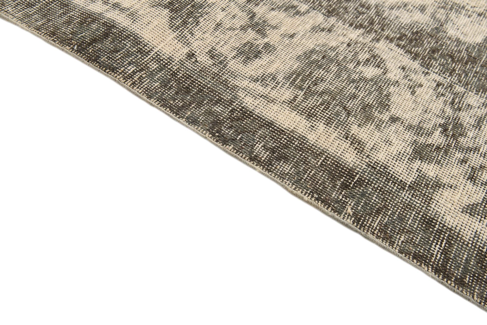 9' 6 x 12' 3 Hand Knotted Ultra Vintage Persian Wool Rug