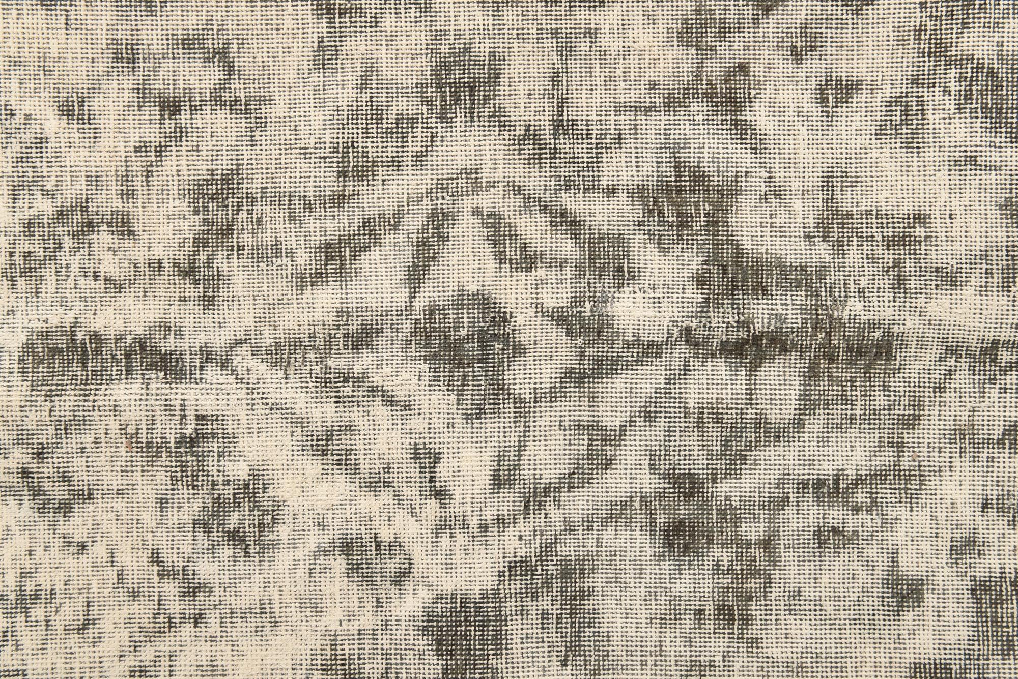 9' 6 x 12' 3 Hand Knotted Ultra Vintage Persian Wool Rug