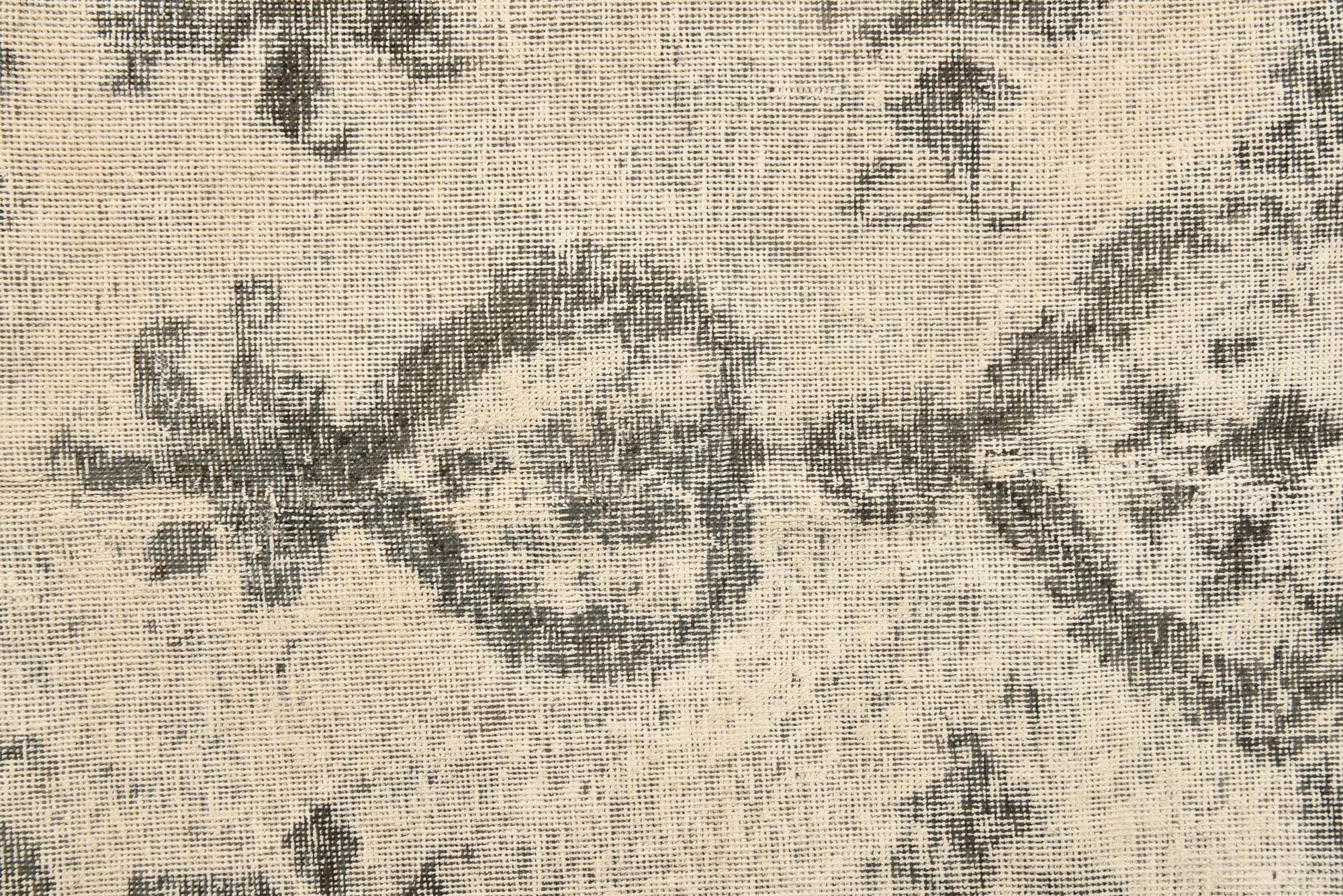 9' 6 x 12' 3 Hand Knotted Ultra Vintage Persian Wool Rug