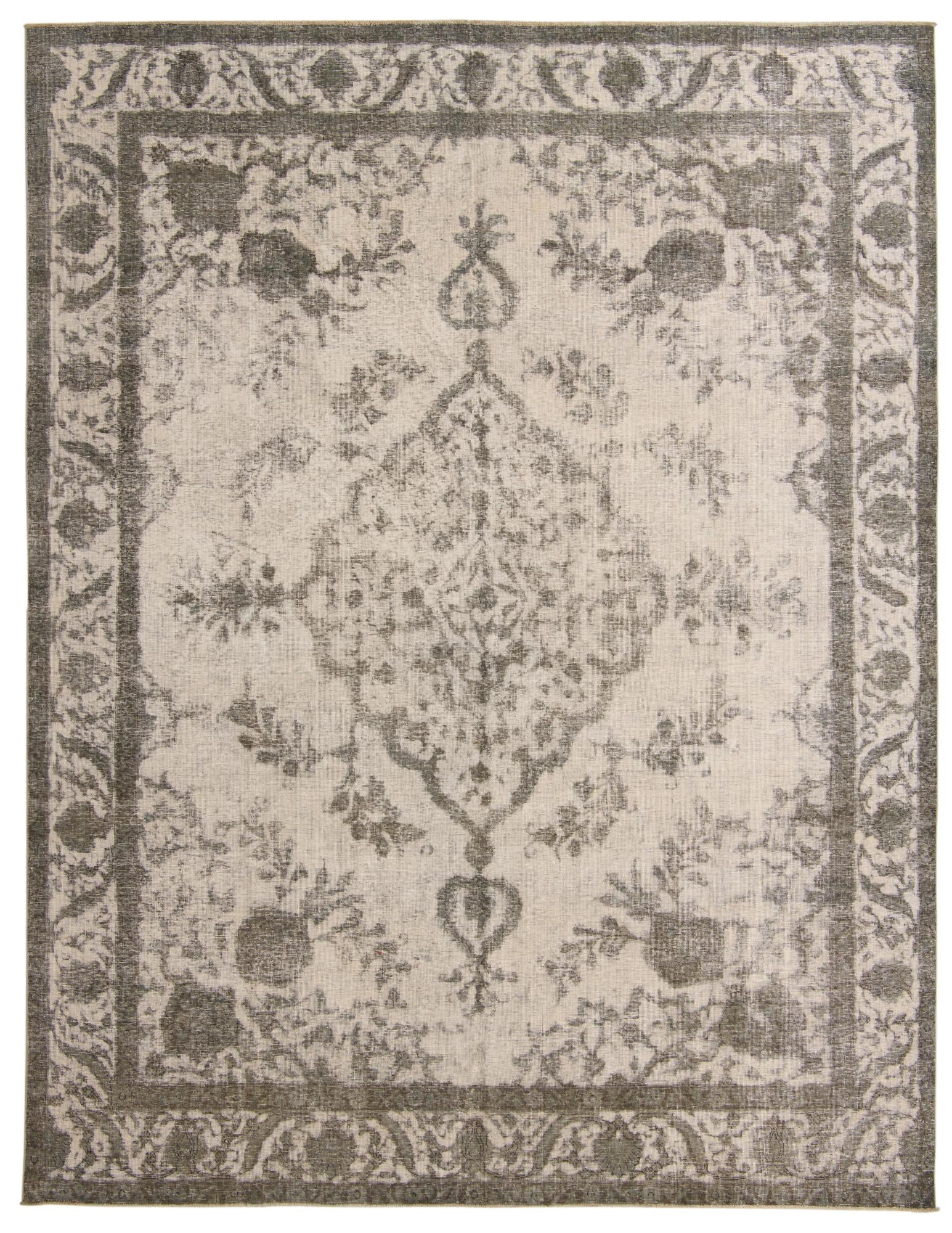 9' 6 x 12' 3 Hand Knotted Ultra Vintage Persian Wool Rug