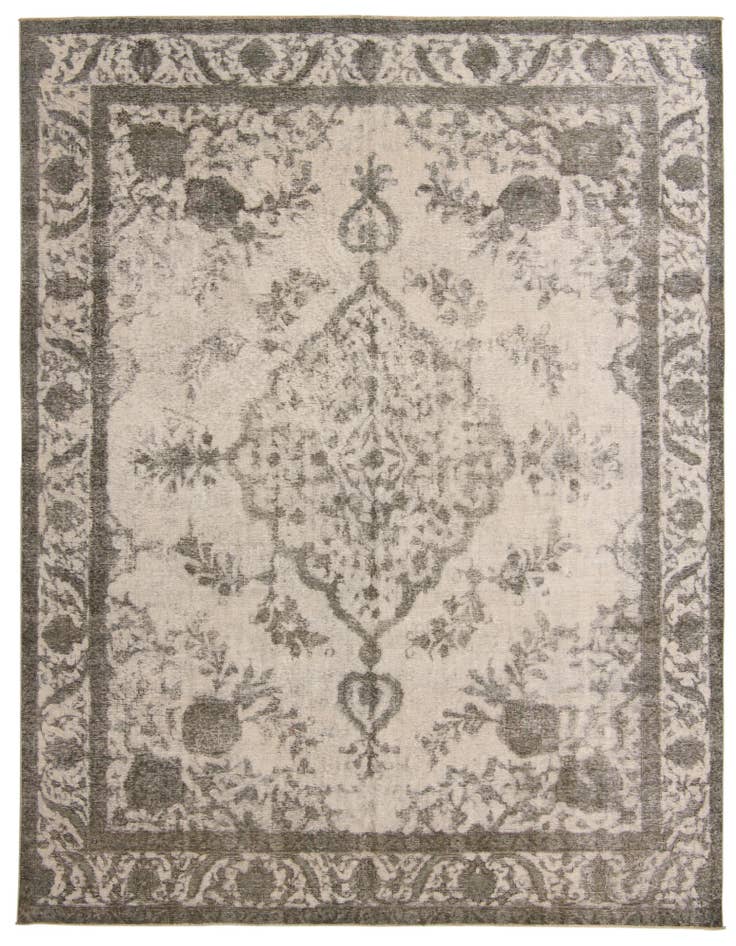 Detail image of 9' 6 x 12' 3 Hand Knotted Ultra Vintage Persian Wool Rug