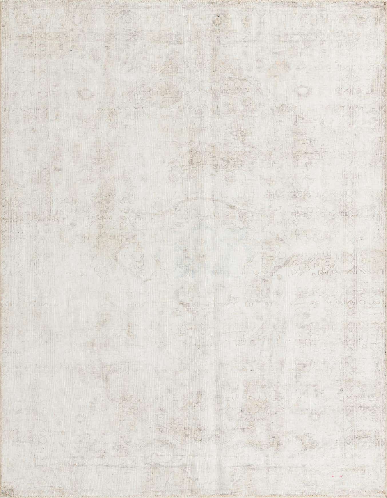 Primary image 6' 8 x 10'  Hand Knotted Ultra Vintage Persian Wool Rug