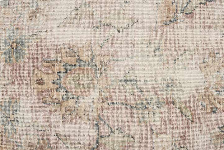 9' 1 x 12' Hand Knotted Ultra Vintage Persian Wool Rug
