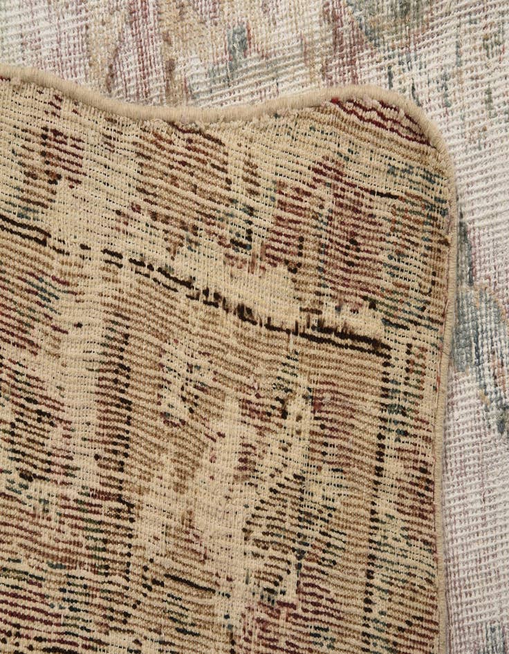 Detail image of 9' 1 x 12'  Hand Knotted Ultra Vintage Persian Wool Rug