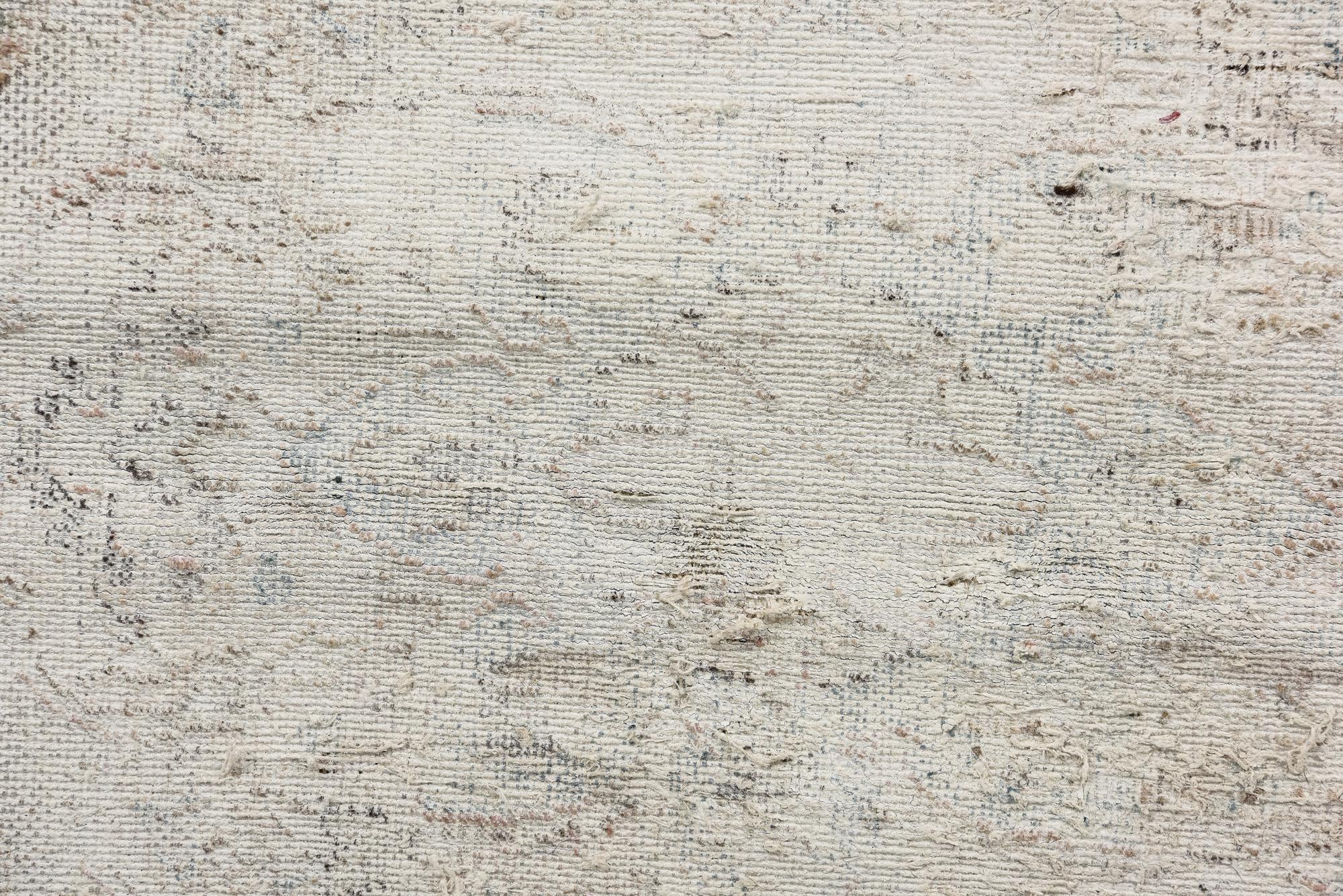 6' 9 x 10' 3 Hand Knotted Ultra Vintage Persian Wool Rug