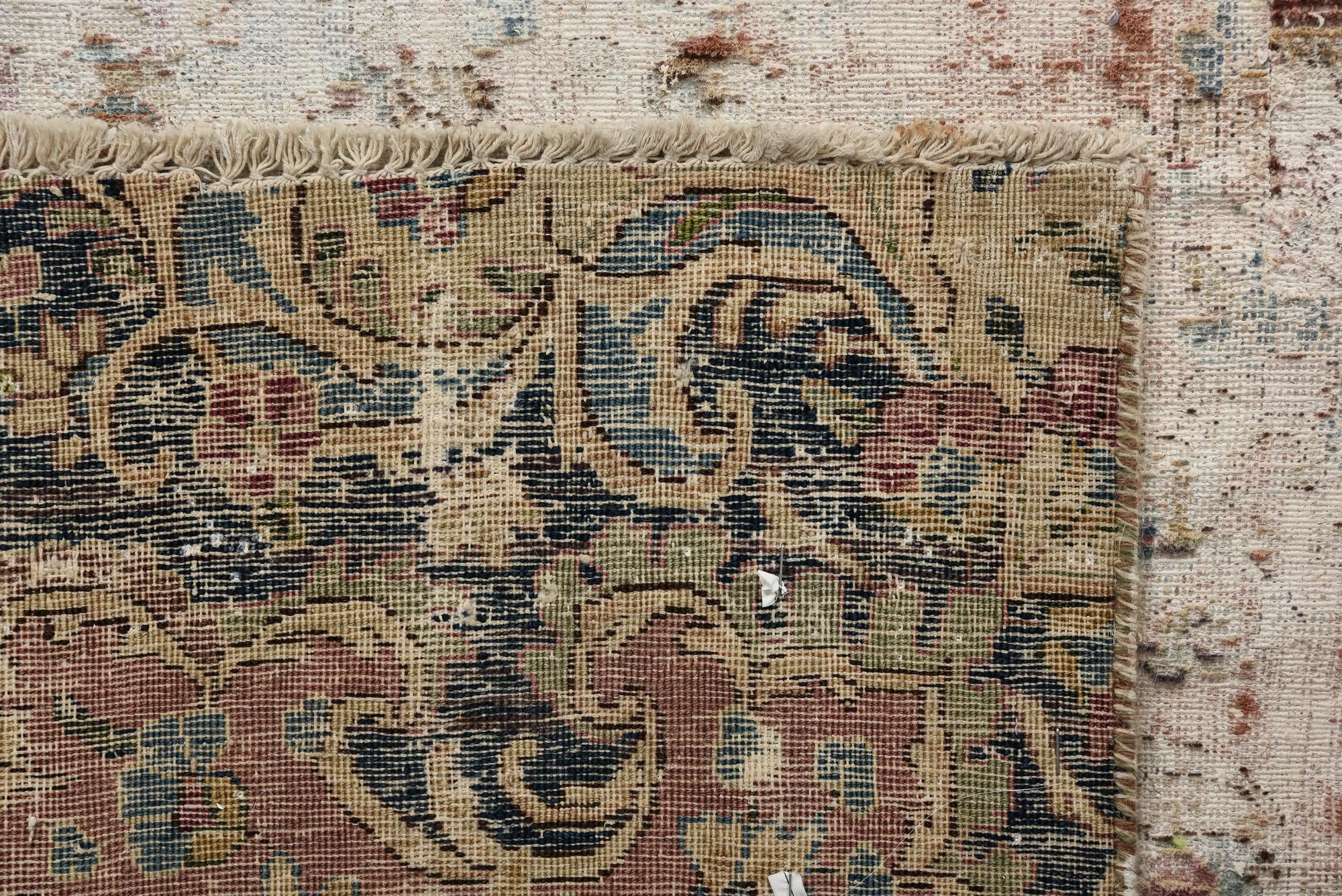 8' 6 x 12' 4 Hand Knotted Ultra Vintage Persian Wool Rug