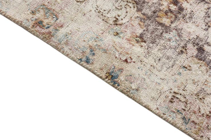Detail image of 8' 6 x 12' 4 Hand Knotted Ultra Vintage Persian Wool Rug